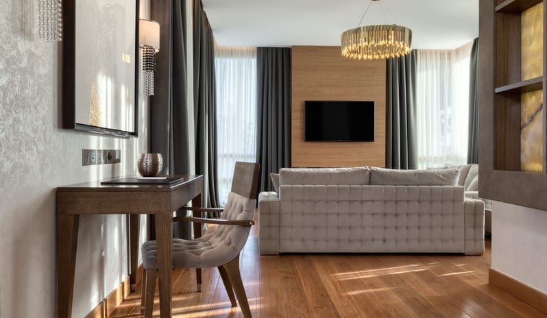 PHOTO 8 - Parklane Limassol - Accommodation - Park Villa 1 bed - Living LR